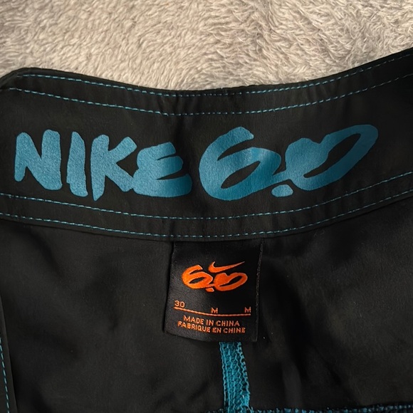 Nike Blue Quick-Dry Board Shorts - Picture 3 of 6